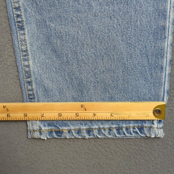 Levi's Jeans Men's 34x36 Fits 34x35 Blue 550 Relaxed Fit Tapered Leg Denim - Picture 10 of 13